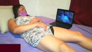 Giant Cameltoe Slut Wife Masturbates Watching Porn And Records Herself For Her Husband's Jafe In Usa New York United States Desi BhaBhi Bengali PART 1 FULLONRED