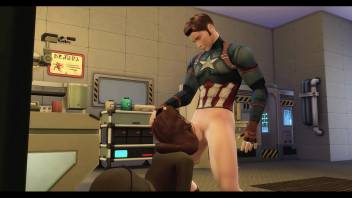 Agent Carter Examines Captain Americas Dick - 3d Hentai